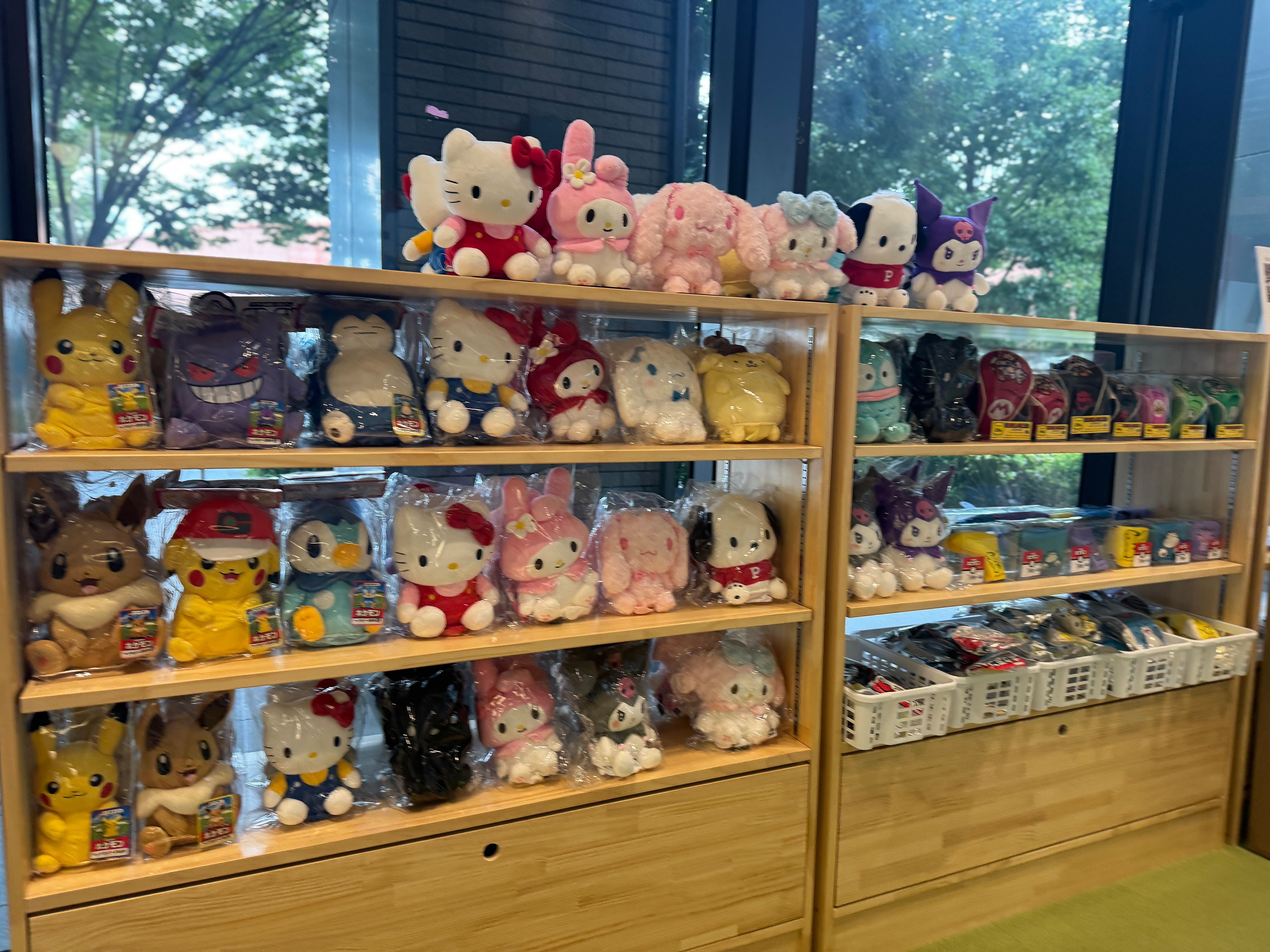 Permanent shop inside Japan Sport Olympic Square (Olympic Museum area)